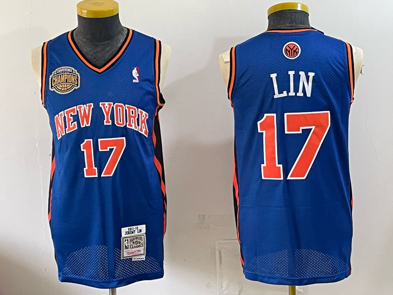 Men New York Knicks #17 Lin blue 2026 Nike NBA jersey 0702003